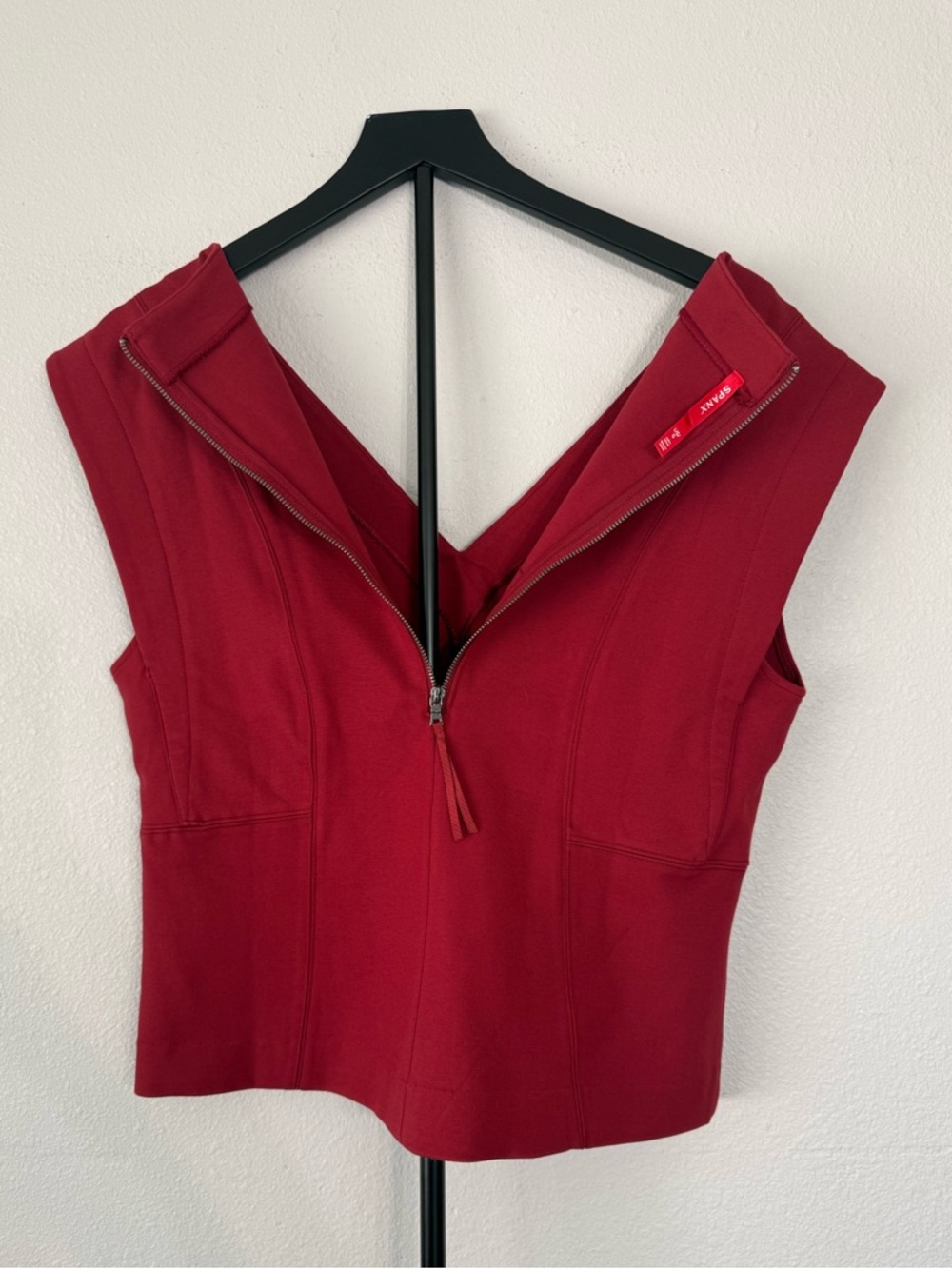 SPANX The Perfect V Neck Top Women’s Size L - Picture 8 of 9